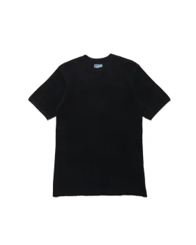 SlimFitDesign Durable Color Retention The Real McCoy's MC24018 Waffle Thermal Shirt S/S Black