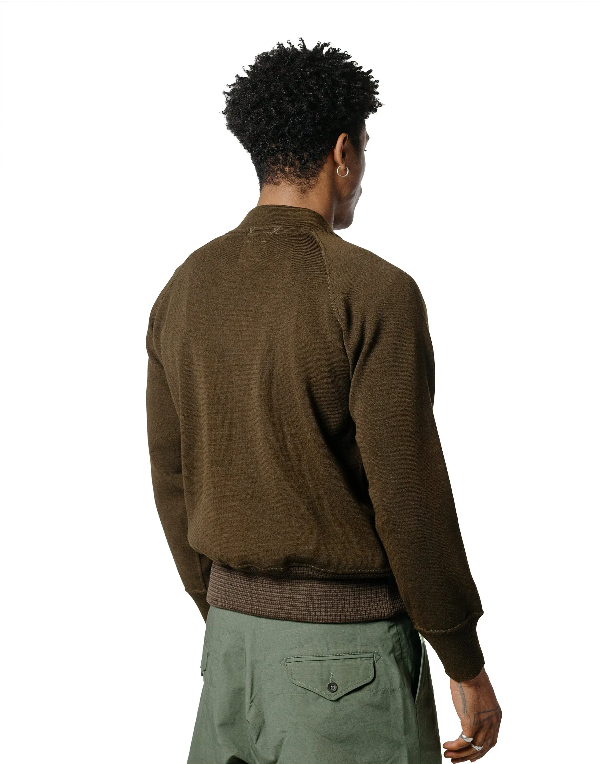 Soft Texture The Real McCoy's MC24105 Vest, Flying Winter, Type C-2 Olive