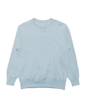 The Real McCoy??s MC24113 10 Oz. Loopwheel Crewneck Sweatshirt Saxe product smooth sleekness