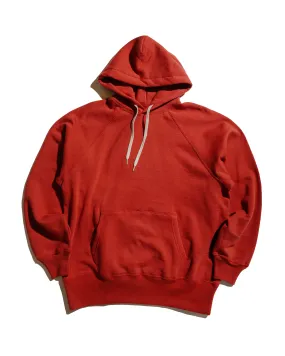Casual Layers product skiing suitable agility The Real McCoy??s MC24118 9 Oz. Loopwheel Raglan Hooded Sweatshirt Cherry