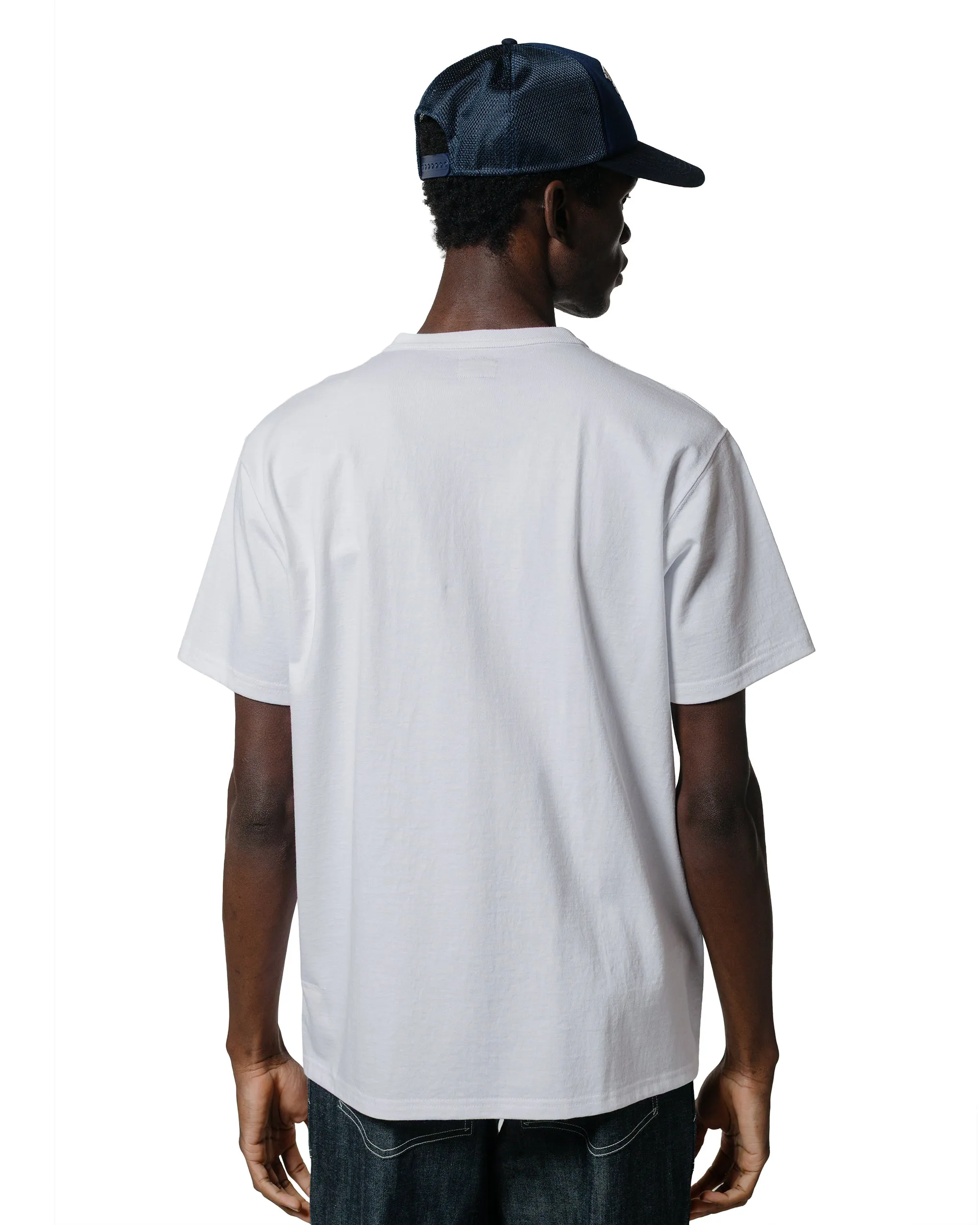 Affordable Fashion Anti microbial coating The Real McCoy's MC25007 Military Tee / F.E. Warren Base White