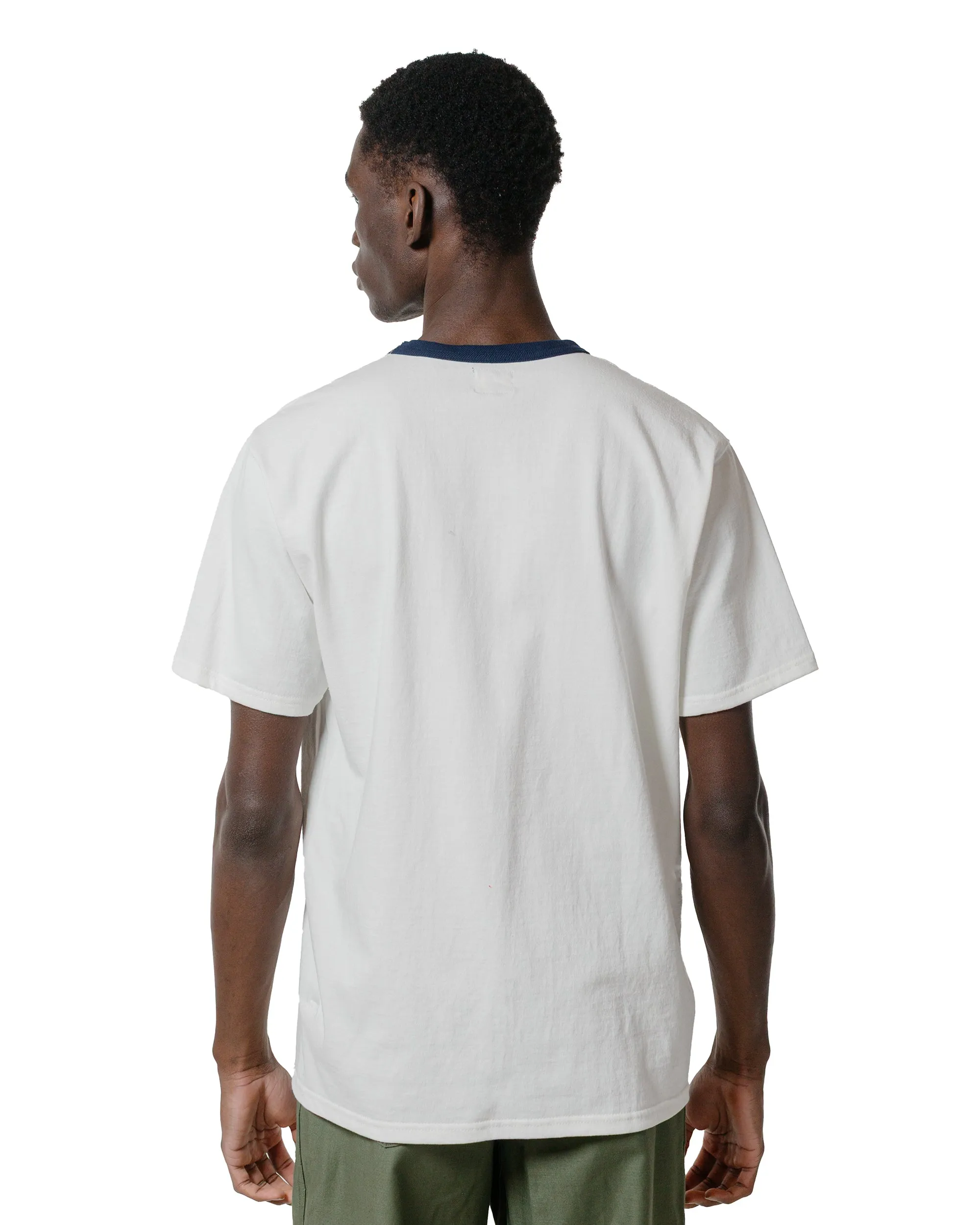 Sustainable Packaging Non Shrink Material The Real McCoy's MC25008 Military Tee / U.S. Air Force Milk/Navy