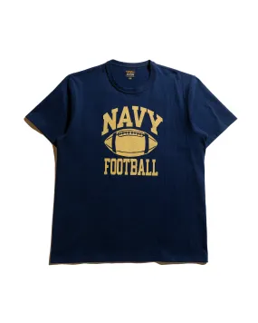 The Real McCoy's MC25010 Military Tee / Navy Football Navy Versatile Wardrobe Piece