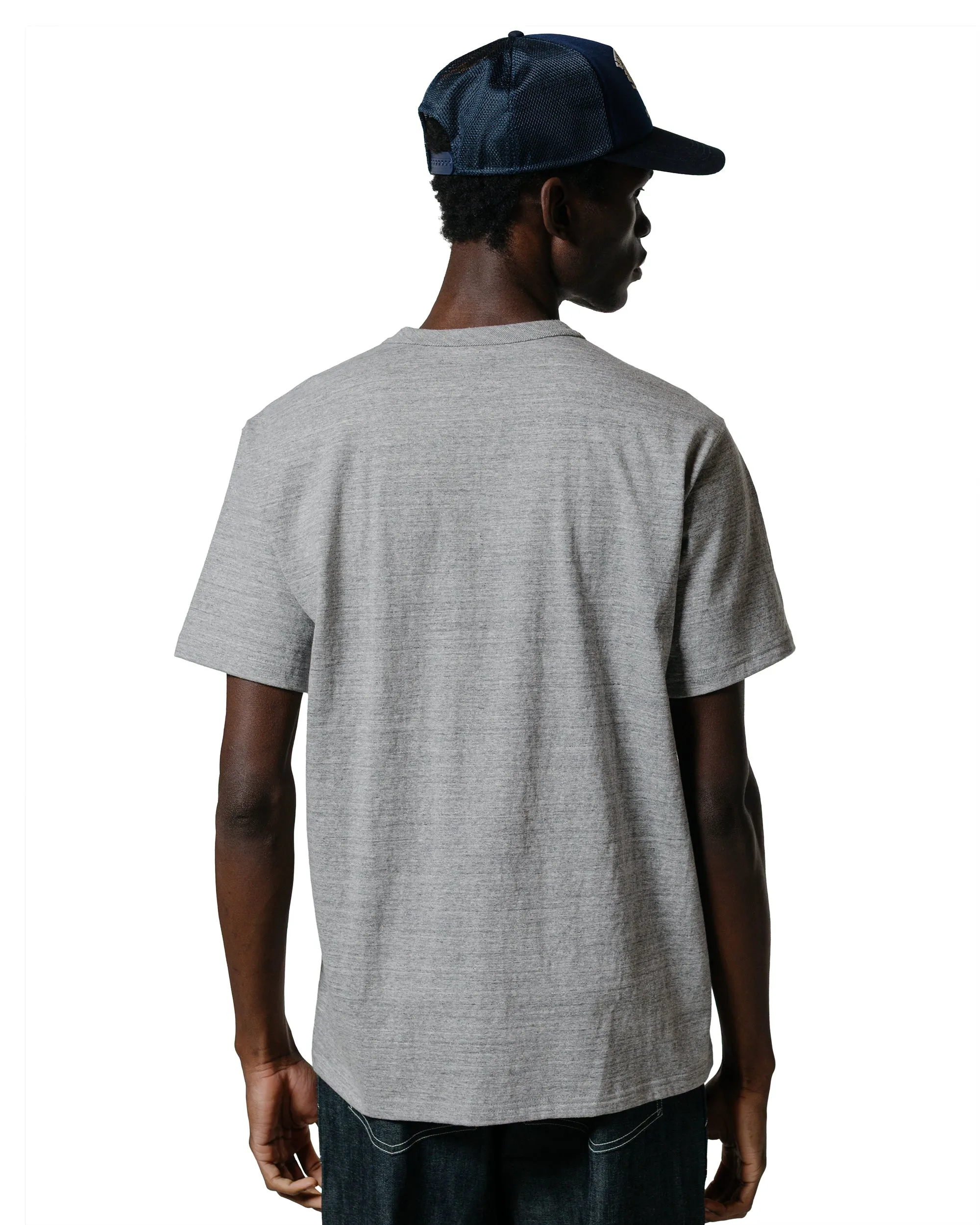 The Real McCoy's MC25011 Military Tee / Army Vs. Navy Gray discount offer QuickDryTechnology