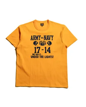 Versatile and Comfortable The Real McCoy's MC25011 Military Tee / Army Vs. Navy Yellow