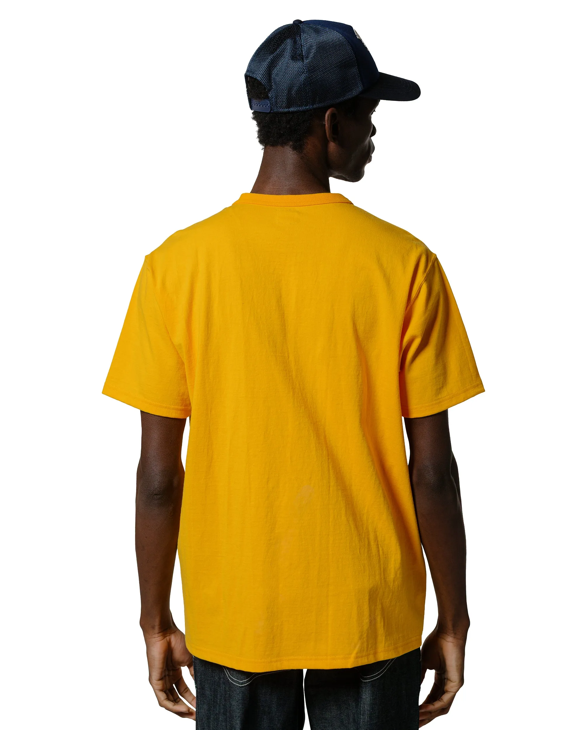 The Real McCoy's MC25011 Military Tee / Army Vs. Navy Yellow Modern Simplicity