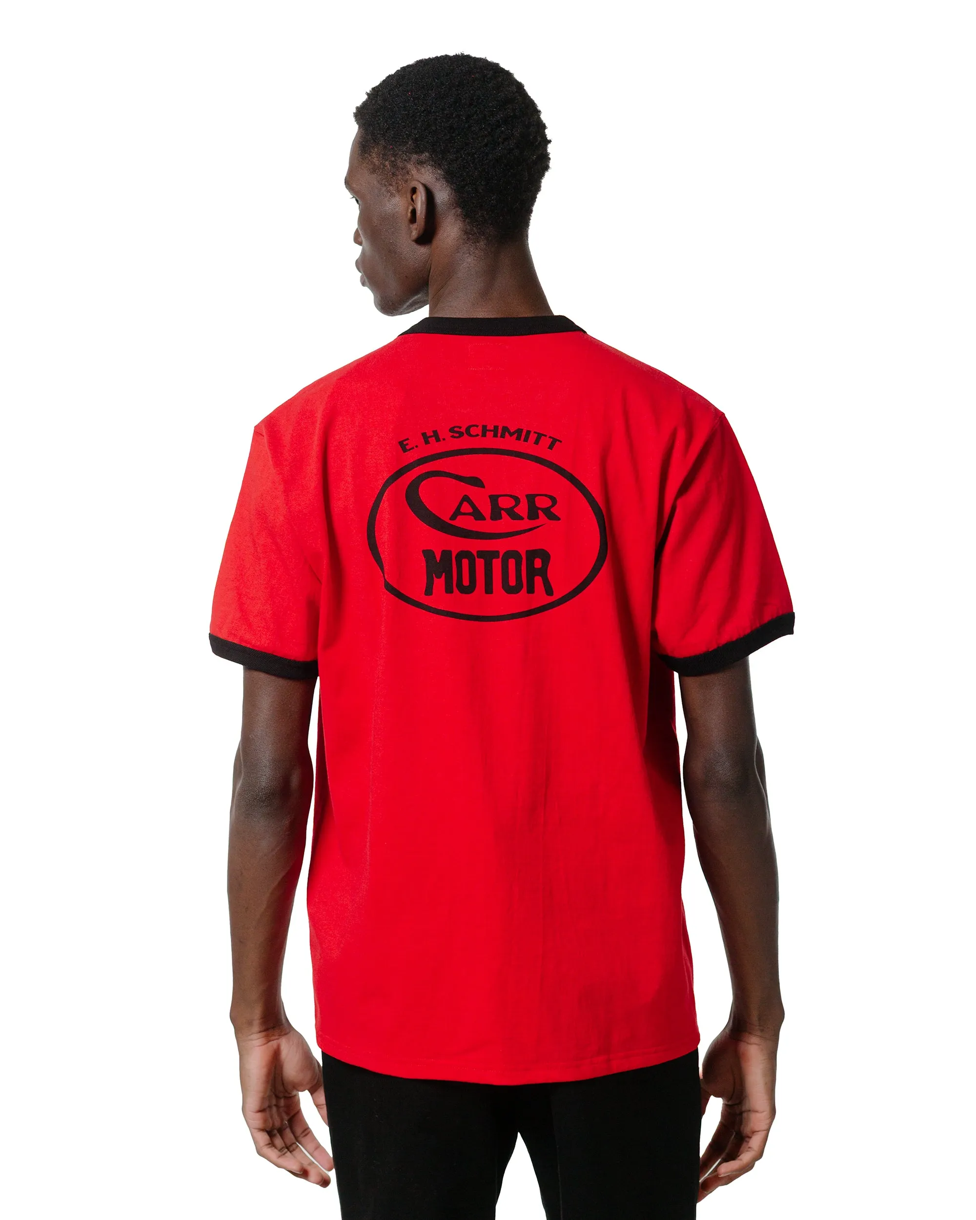 Timeless Style The Real McCoy's MC25016 Joe McCoy Tee / Whiz Gunner Red/Black