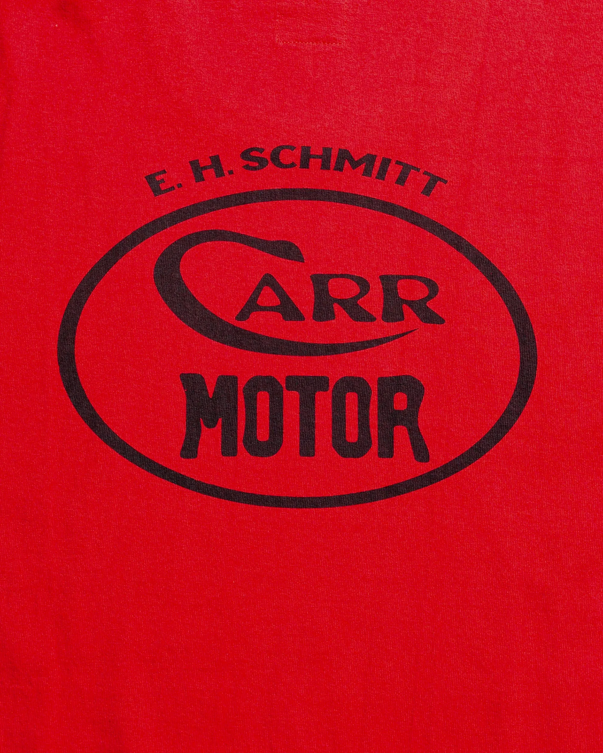 Quick-Drying Shirt Soft Comfort Wear The Real McCoy's MC25016 Joe McCoy Tee / Whiz Gunner Red/Black