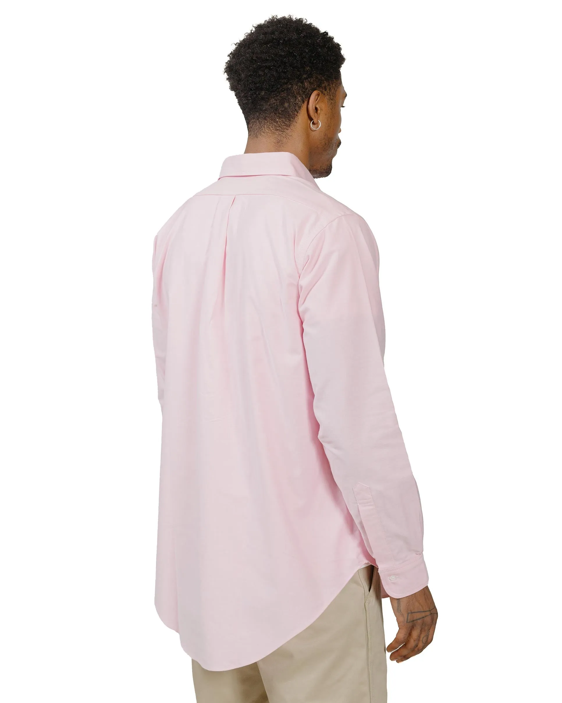 Seasonal Trend Camouflage Print The Real McCoy's MS22008 Joe McCoy Button Down Shirt Pink