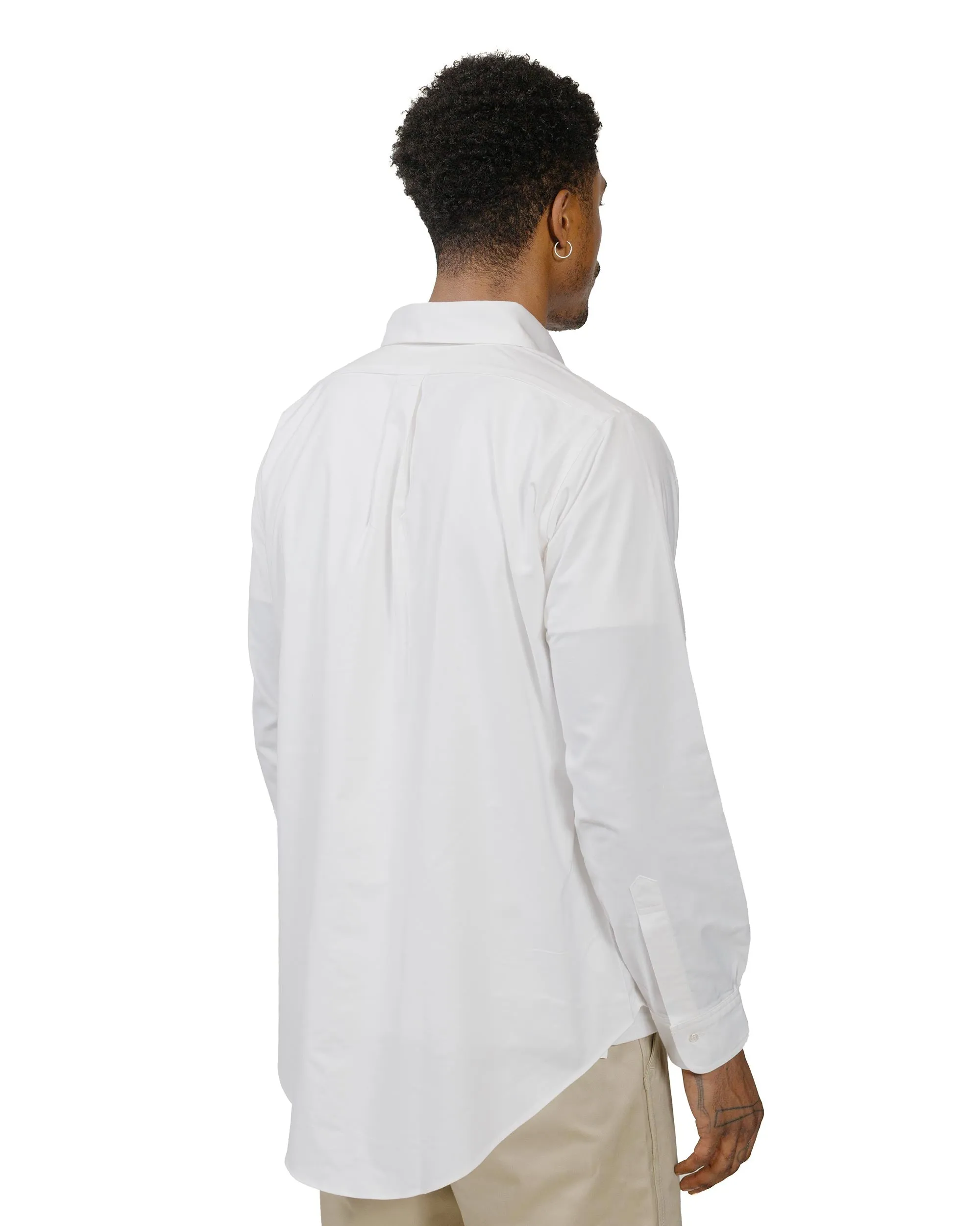 The Real McCoy's MS22008 Joe McCoy Button Down Shirt White Button Down Design