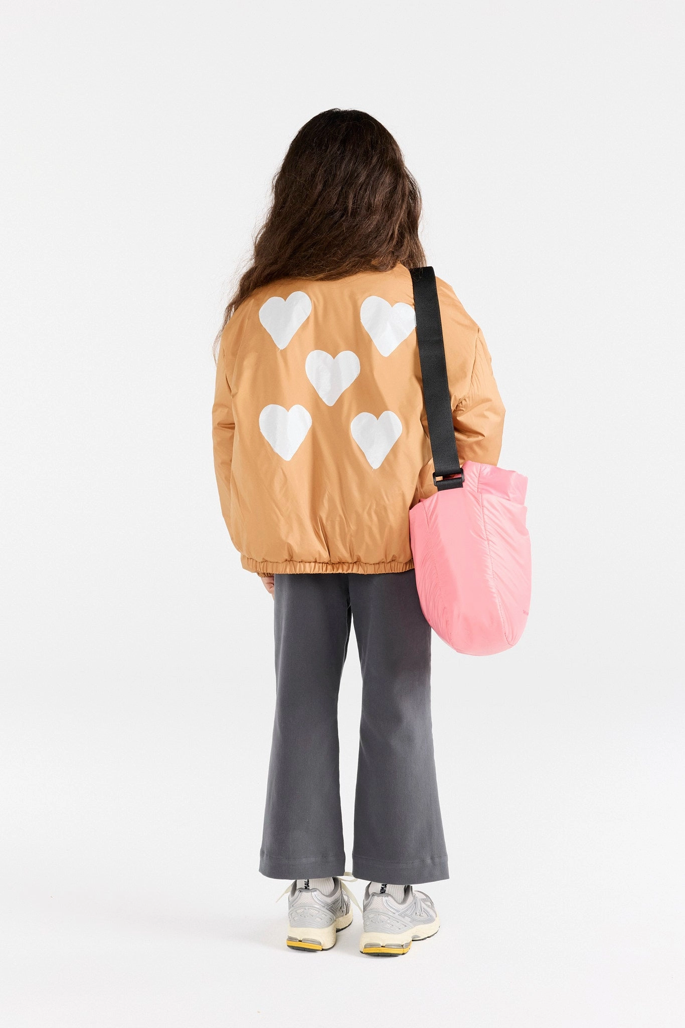 Casual Trend The Animals Observatory Almond Corcodile Puffer Jacket, Almond Brown