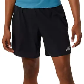 Mens New Balance Impact 7 Inch Run Short SheerLayeredPanels AntimicrobialCoating