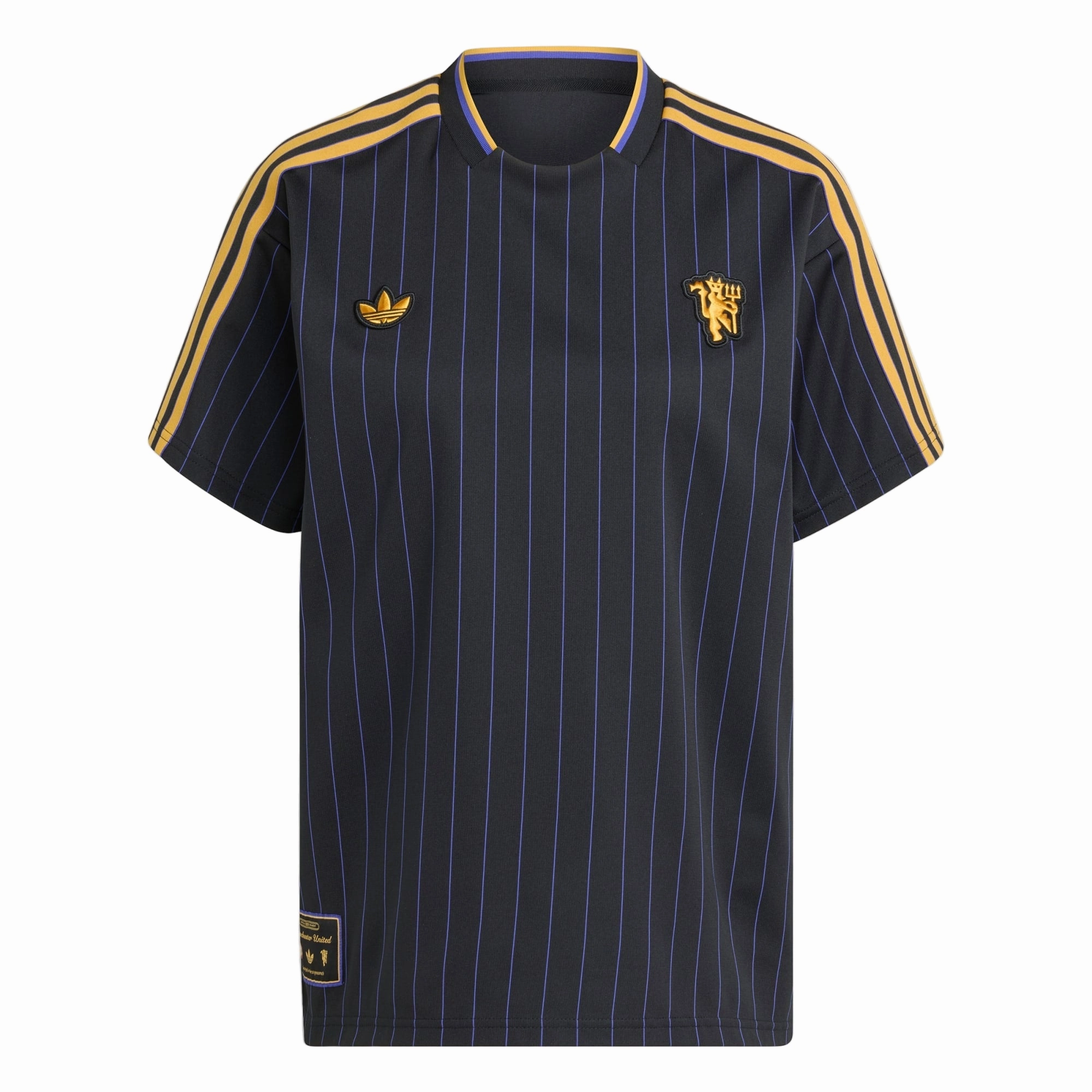 Night Run Perfect Motion adidas Men's Manchester United 25/26 Icon Jersey (Black)