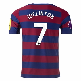 Low Bulk Material Athlete Focus adidas Newcastle United Joelinton Away Jersey w/ EPL Patch 24/25 (Team College Blue/Night Sky)