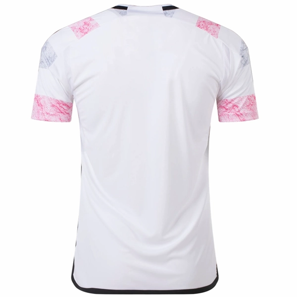 adidas Juventus Away Jersey 23/24 (White) Crisp Details Heat Transfer Logos
