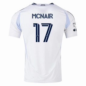 Impact Fit adidas San Diego FC Authentic Paddy McNair Away Jersey 25/26 w/ MLS & Apple Patch (White)