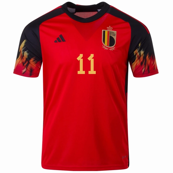 Dynamic Fit Construction adidas Belgium Yannick Carrasco Home Jersey 22/23 (Red/Black)