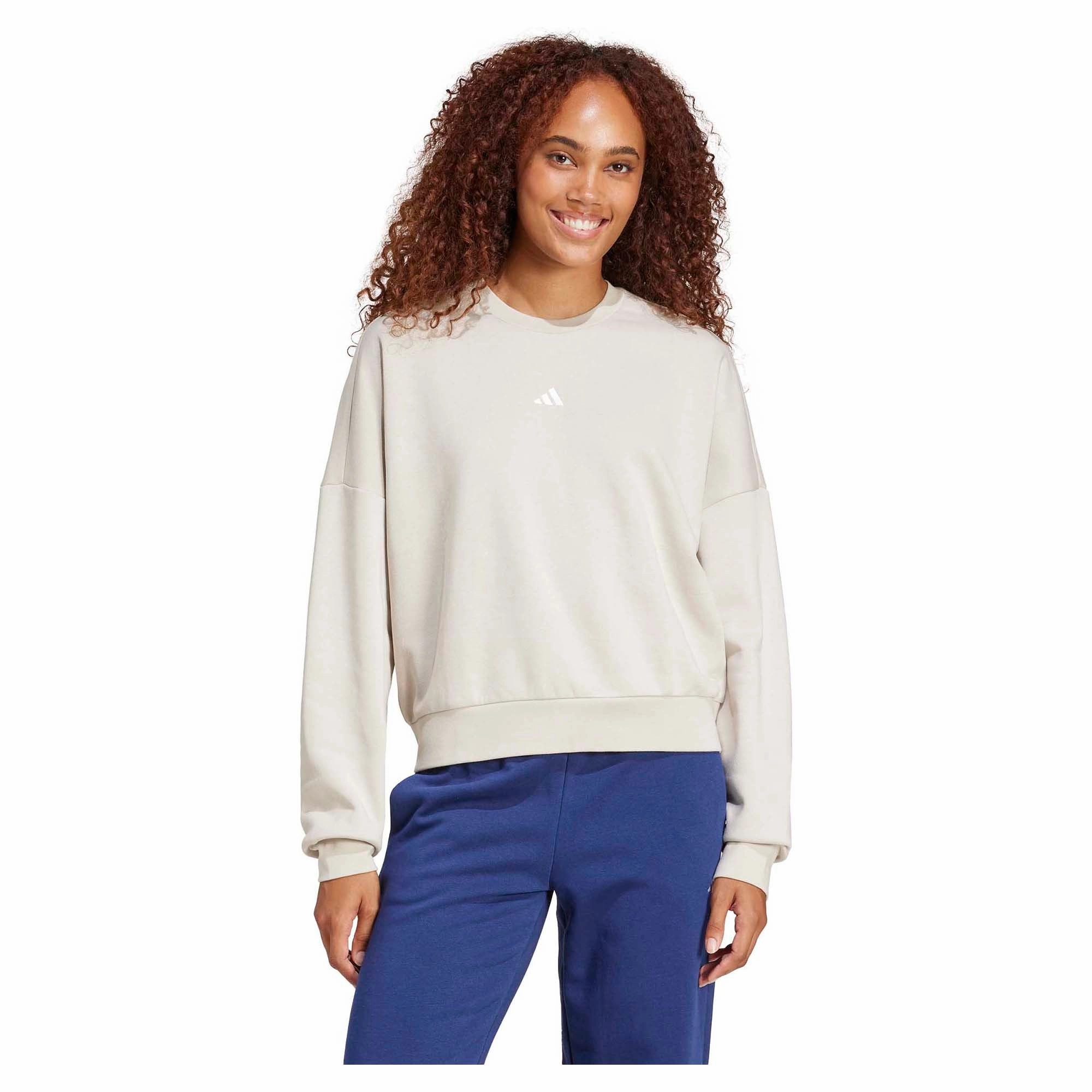 Festival wear Flexible Fabric Women's Essentials Small Logo Feel Cozy Sweatshirt