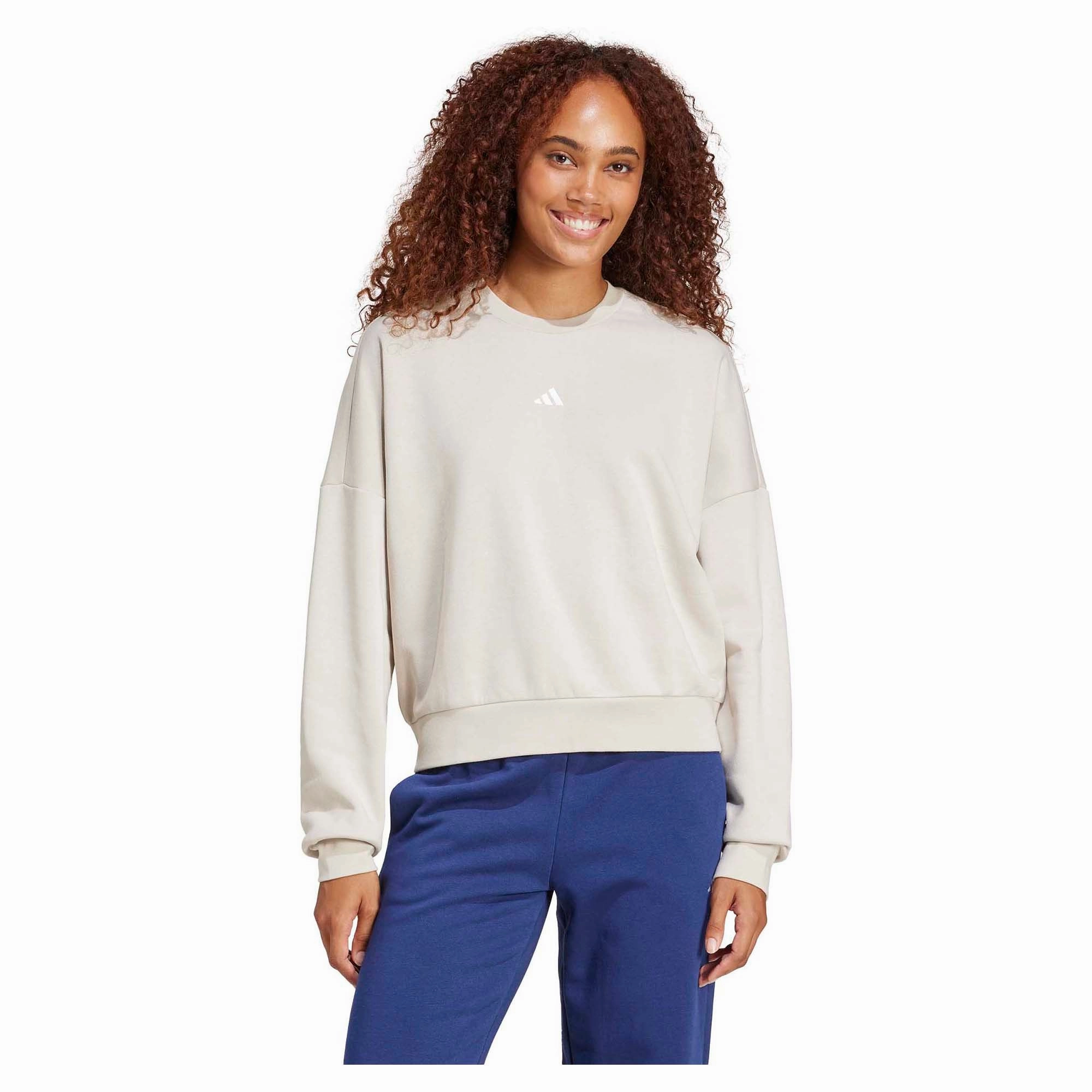 Women's Essentials Small Logo Feel Cozy Sweatshirt Activewear