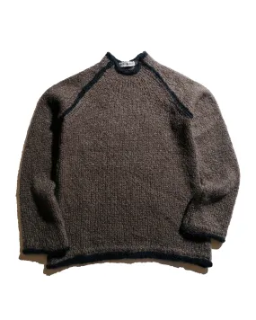 Everyday Wear Backpacking Essential Our Legacy Rider Roundneck Steel Mohair