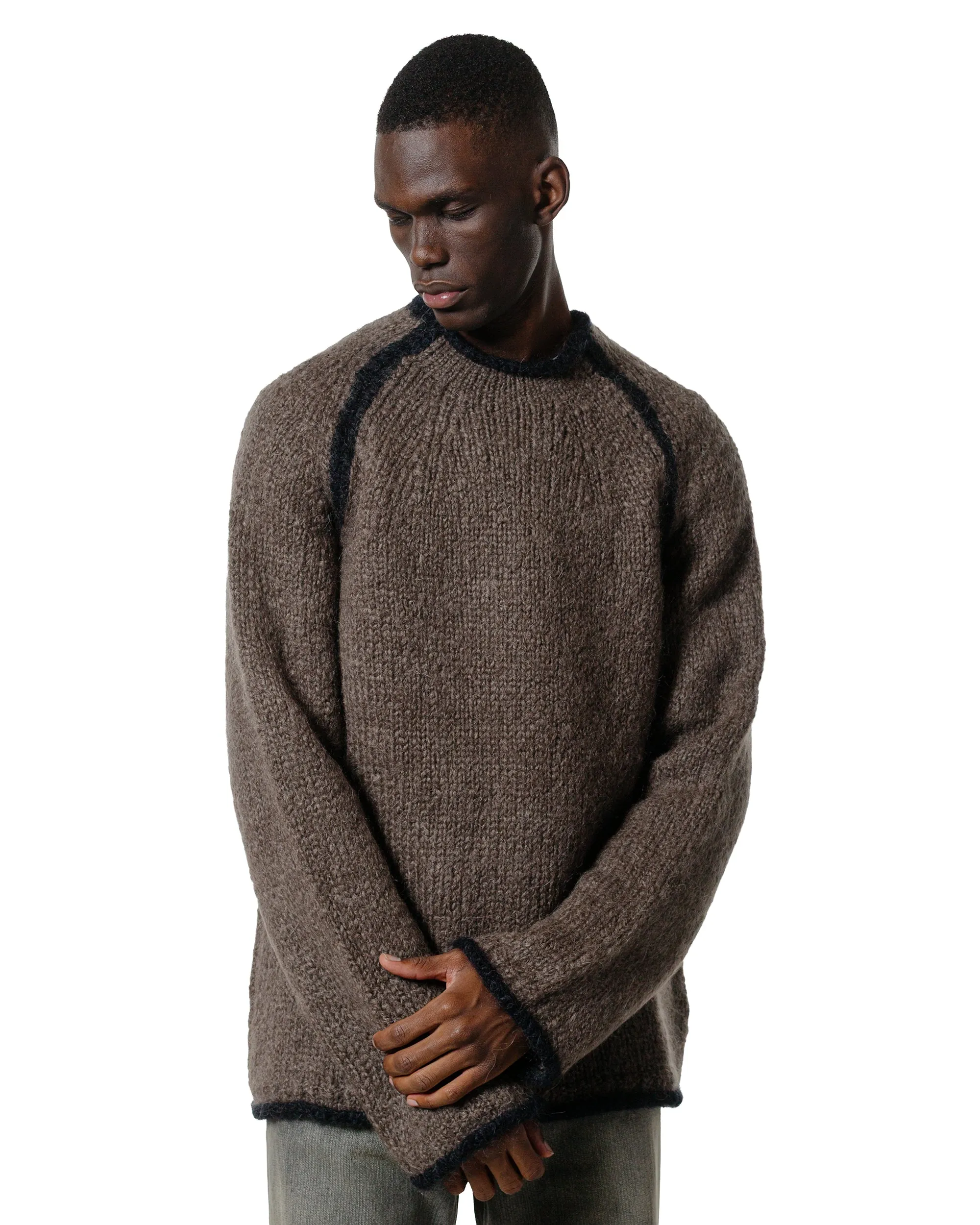 Outdoor Layer Our Legacy Rider Roundneck Steel Mohair