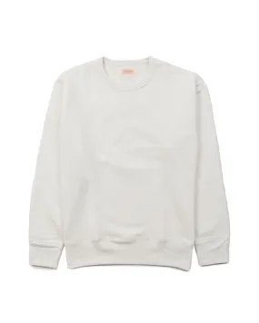 The Real McCoy??s MC13111 Sweatshirt / Loop Wheel Milk shiny accents