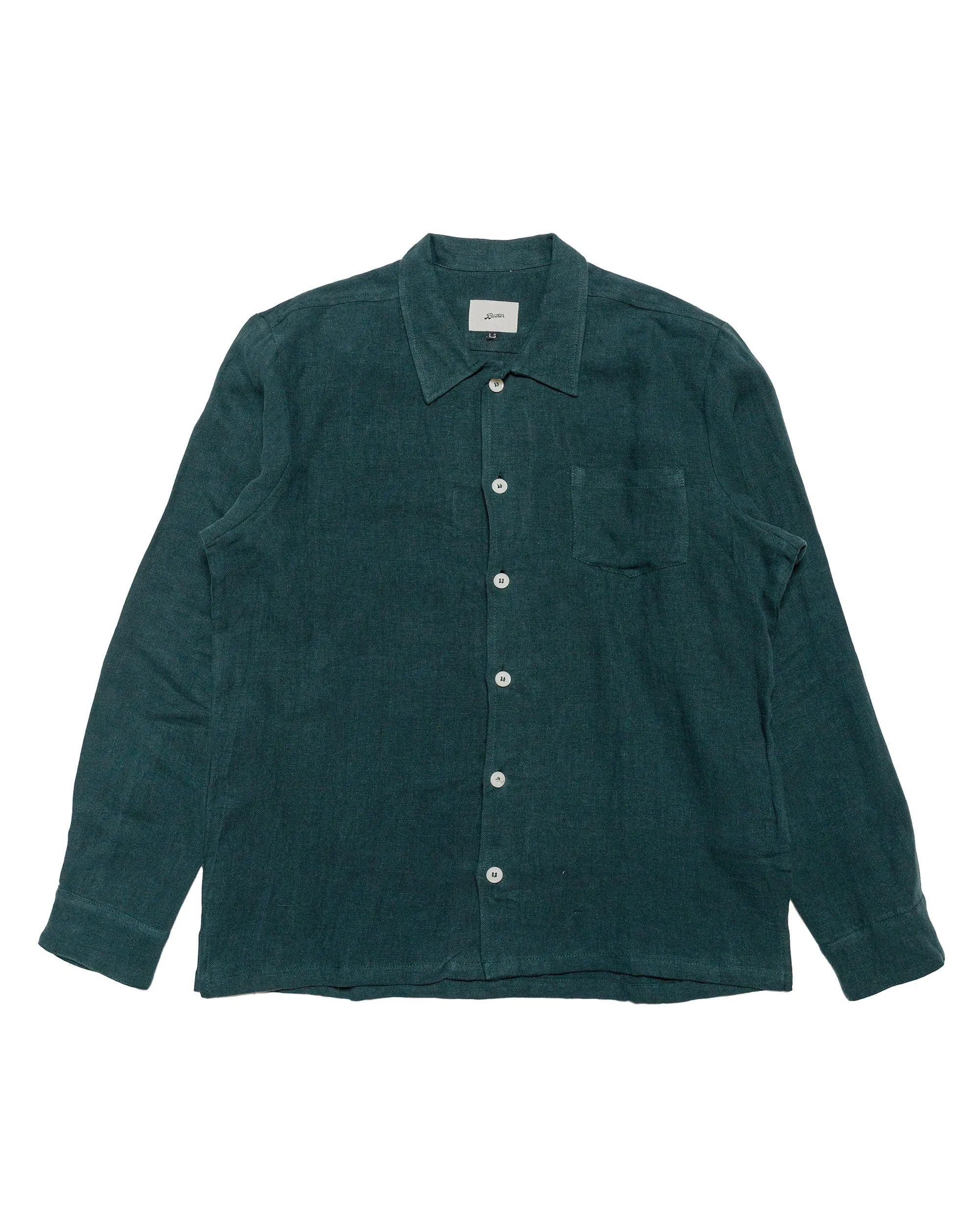Layering Piece Quick Dry Technology Bather Tiber Linen Leisure Shirt