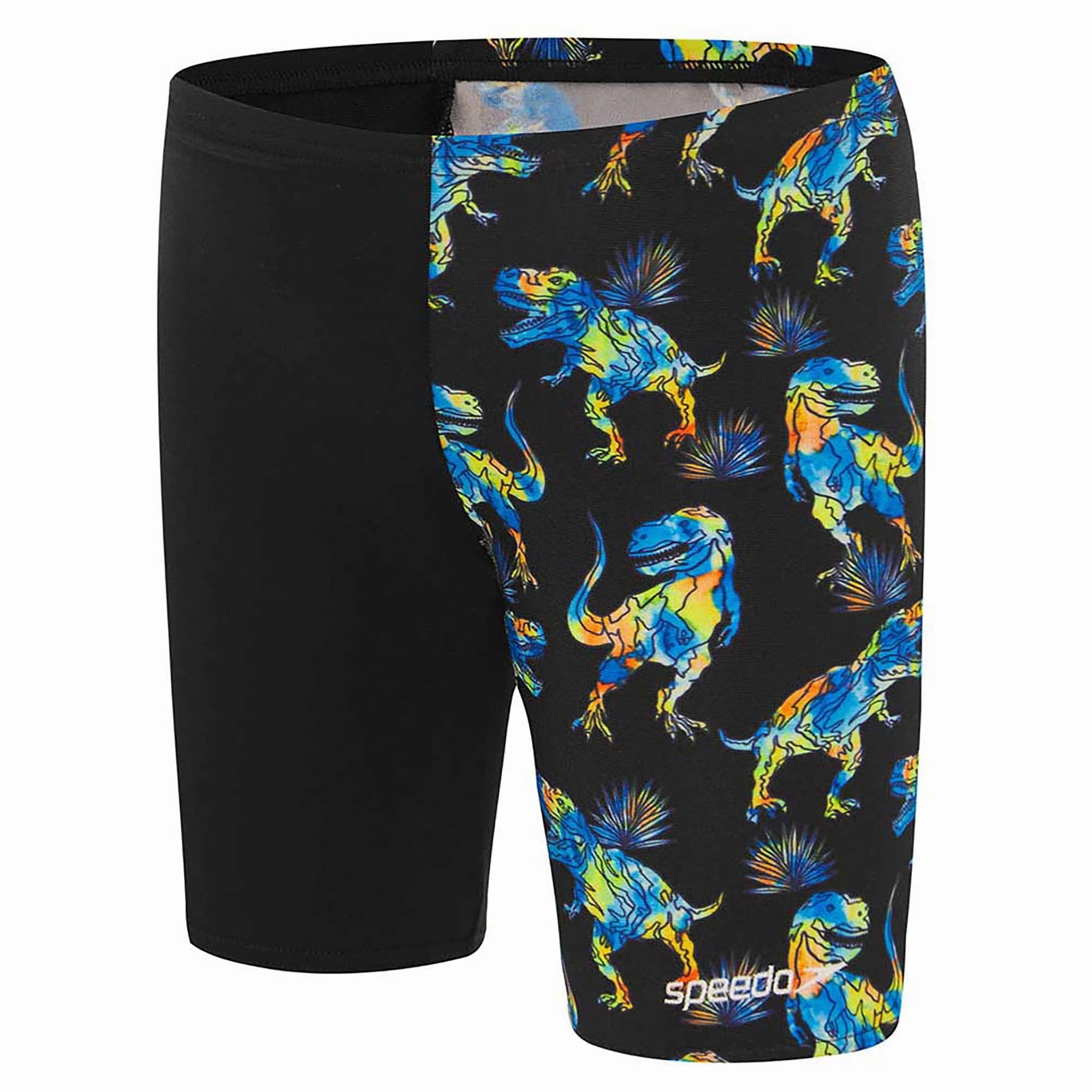 Toddler Boy's Dinosaur Jammer Shorts Anti Bacterial Lining Flexible Back Design