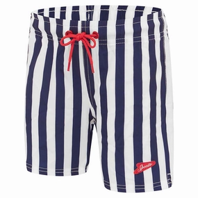 Full-coverage Toddler Boy's Stripe Swim Shorts