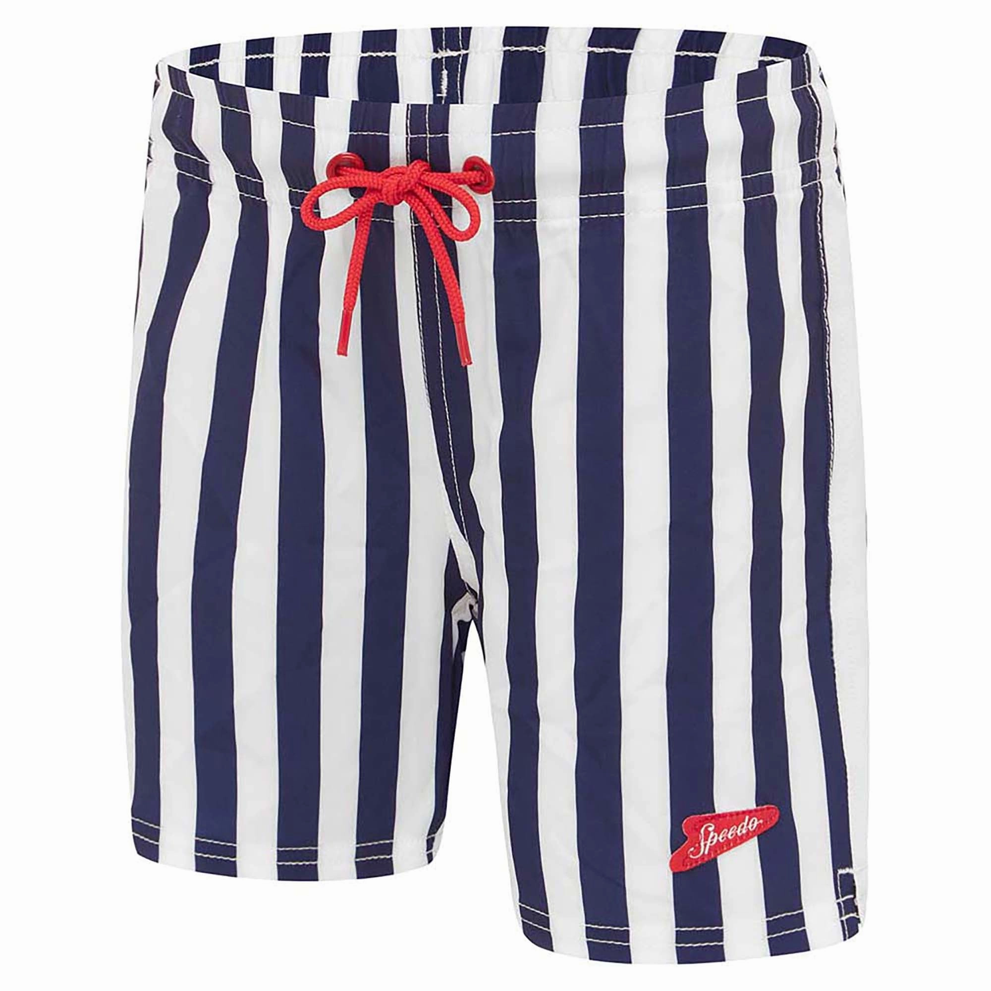 Halter-Neck Toddler Boy's Stripe Swim Shorts