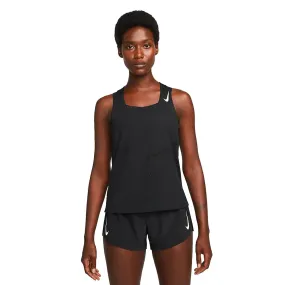 Trans Glow DoubleLayered Collar Womens Nike AeroSwift Singlet