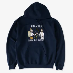 twill Tall Length Toy Machine B.T.H Hoodie (Navy)