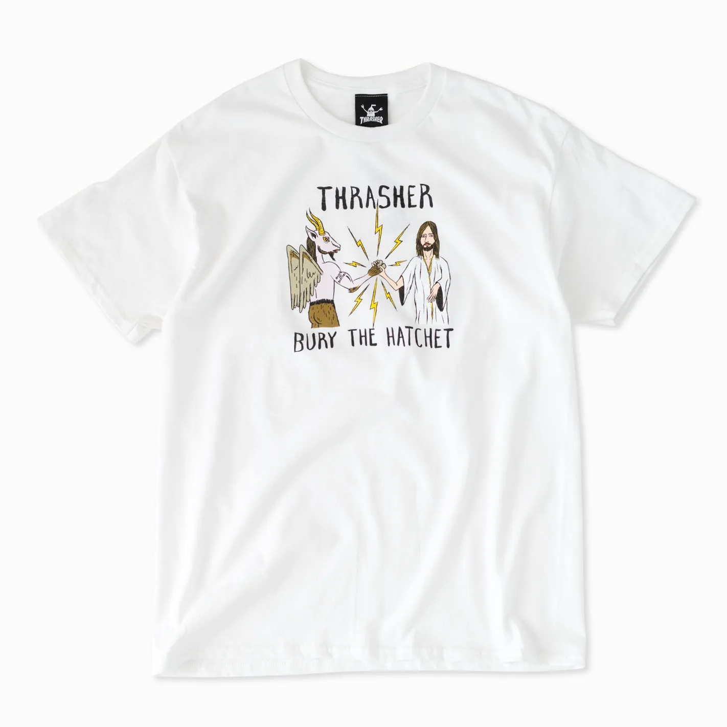 Toy Machine B.T.H Tee (White) Premium Cotton