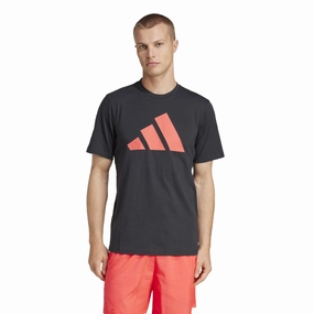 Garment Washed Texture Train Essentials Feelready Logo Training T-Shirt
