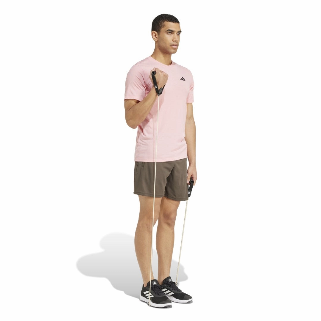 Train Essentials Logo Training Shorts Chafe Resistant Edges nylon blend