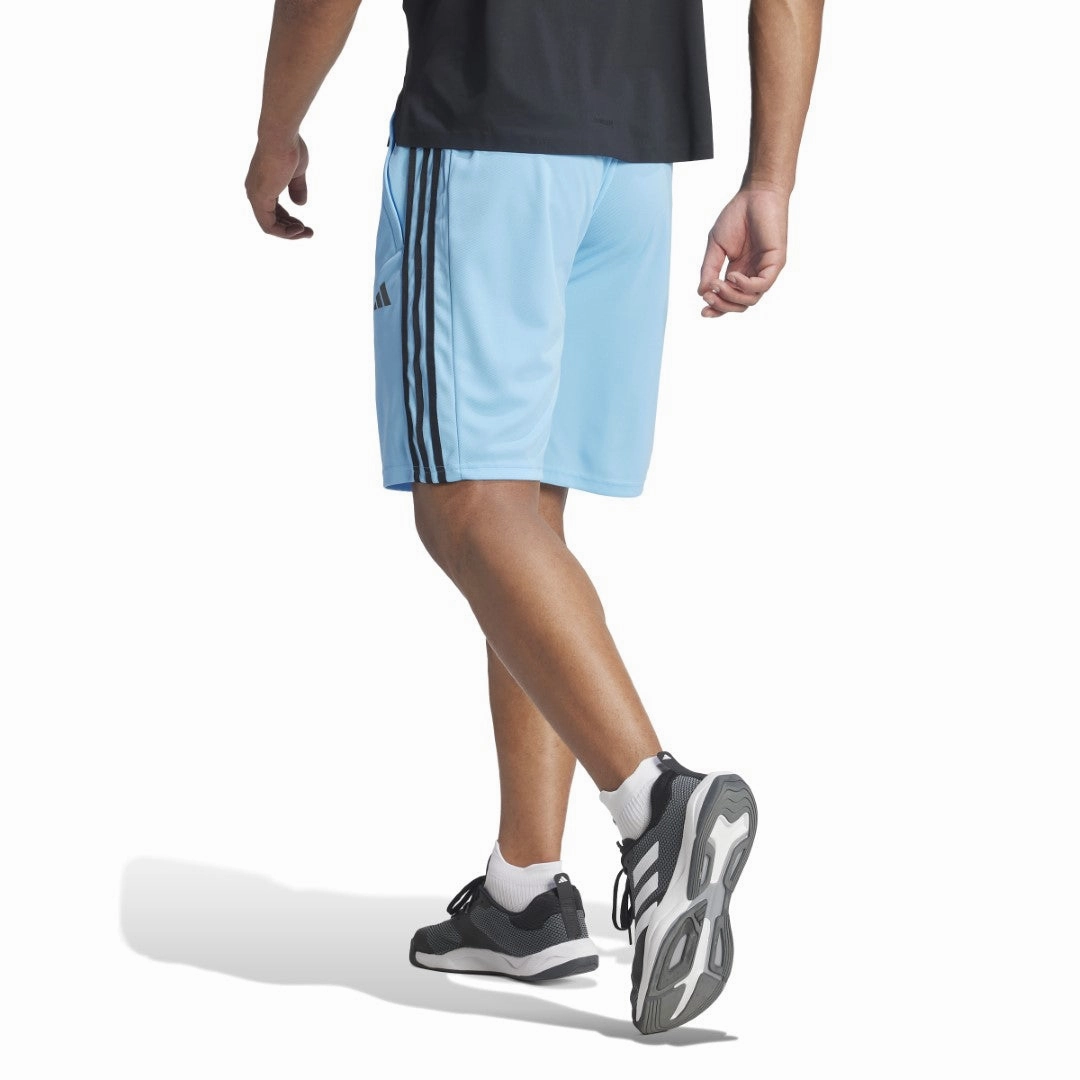 Non Cling Material Train Essentials Piqu?? 3-Stripes Training Shorts