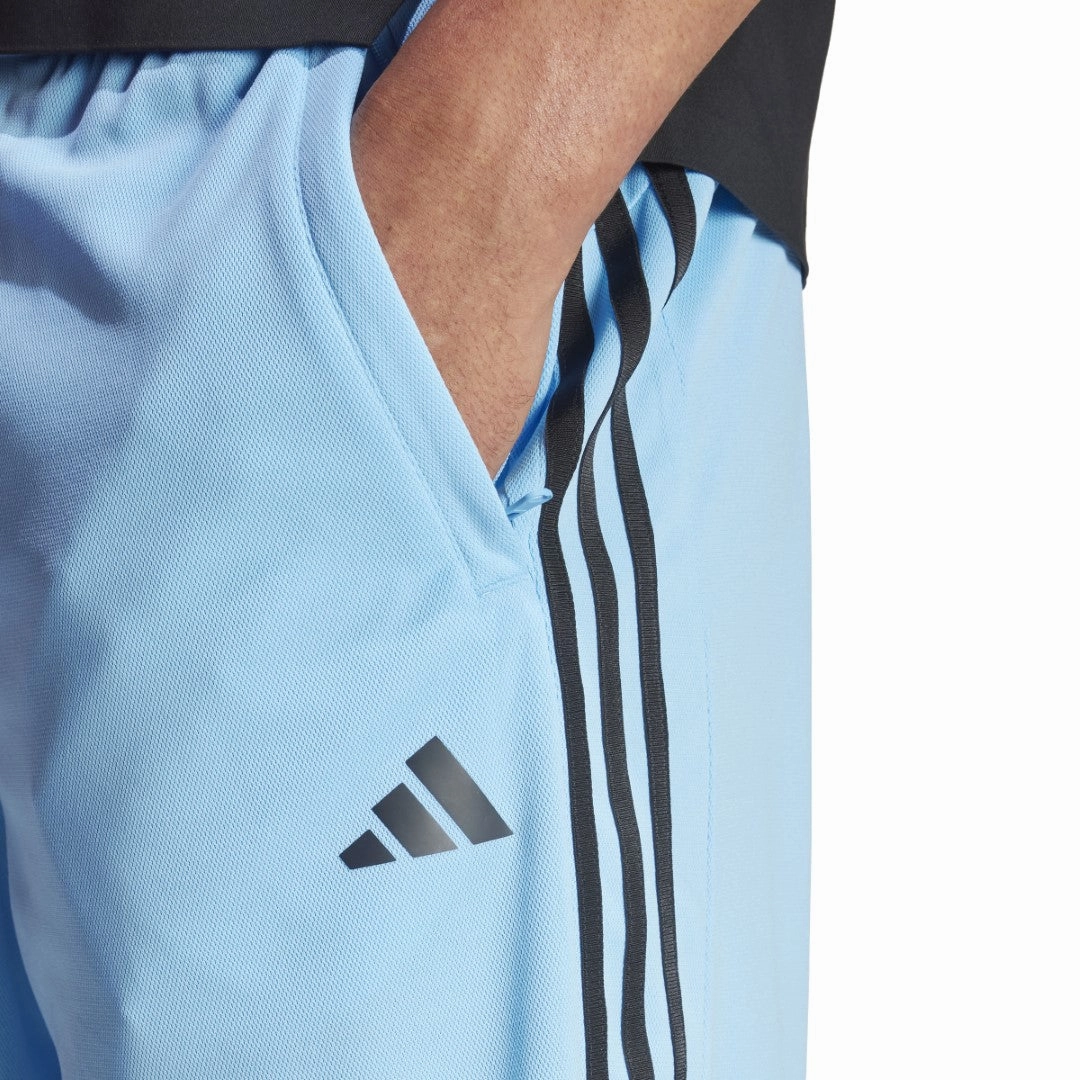 Train Essentials Piqu?? 3-Stripes Training Shorts Simple Style Lounge Ready