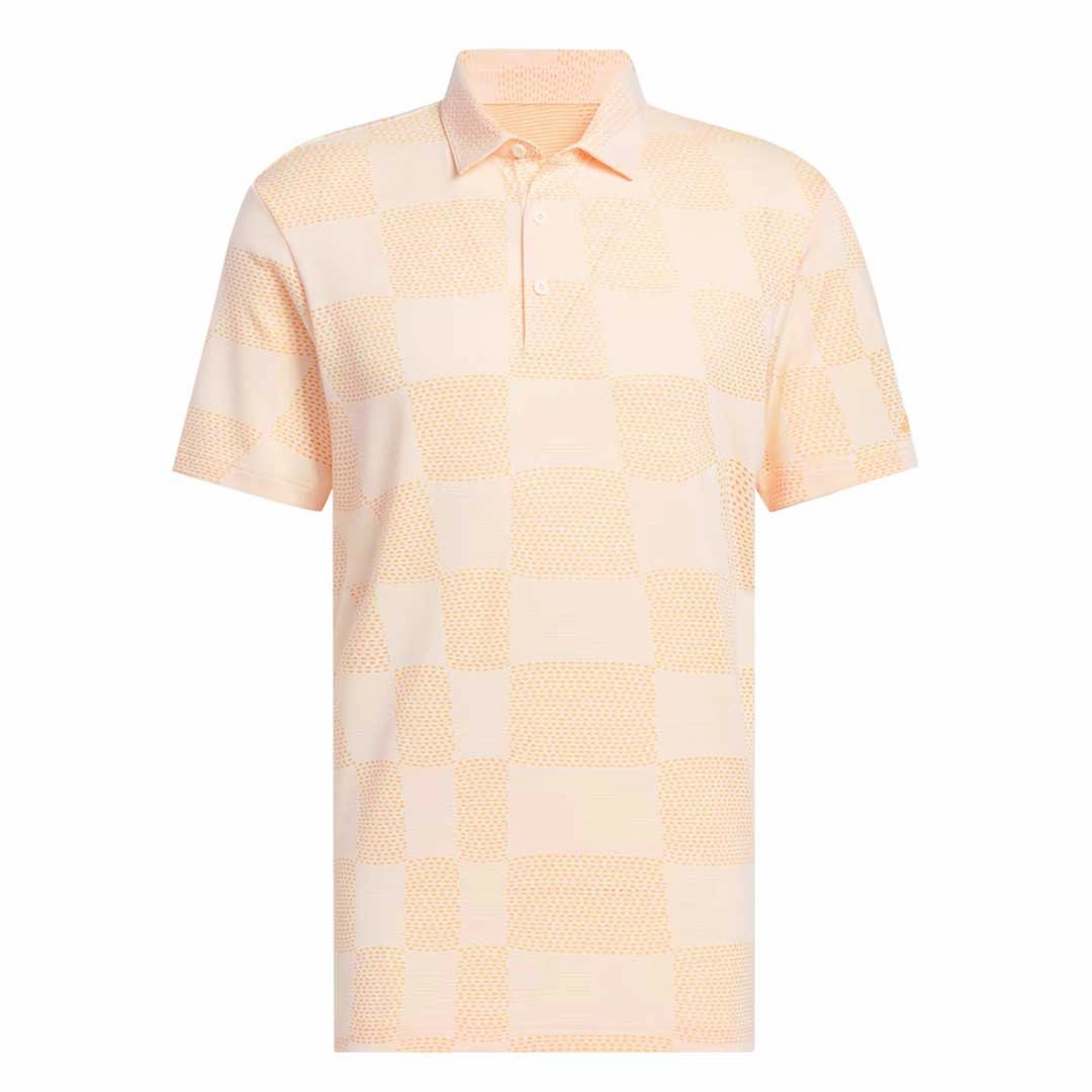 adidas - Men's Ultimate365 Textured Short Sleeve Polo (IU4409) Contrast Binding Trim