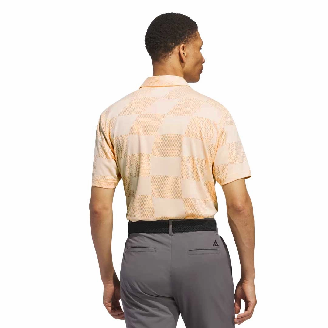 Multi Directional Stretch Panels adidas - Men's Ultimate365 Textured Short Sleeve Polo (IU4409)