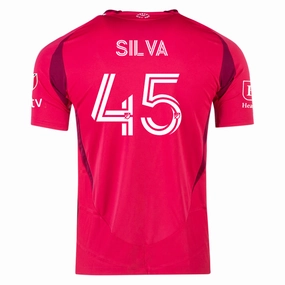 adidas Xande Silva St. Louis FC Authentic Home Jersey 25/26 (Power Pink) Body Fit Casual Motion