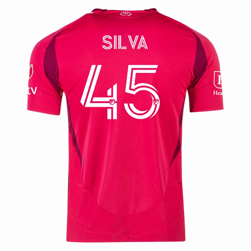 adidas Xande Silva St. Louis FC Authentic Home Jersey 25/26 (Power Pink) Body Fit Casual Motion