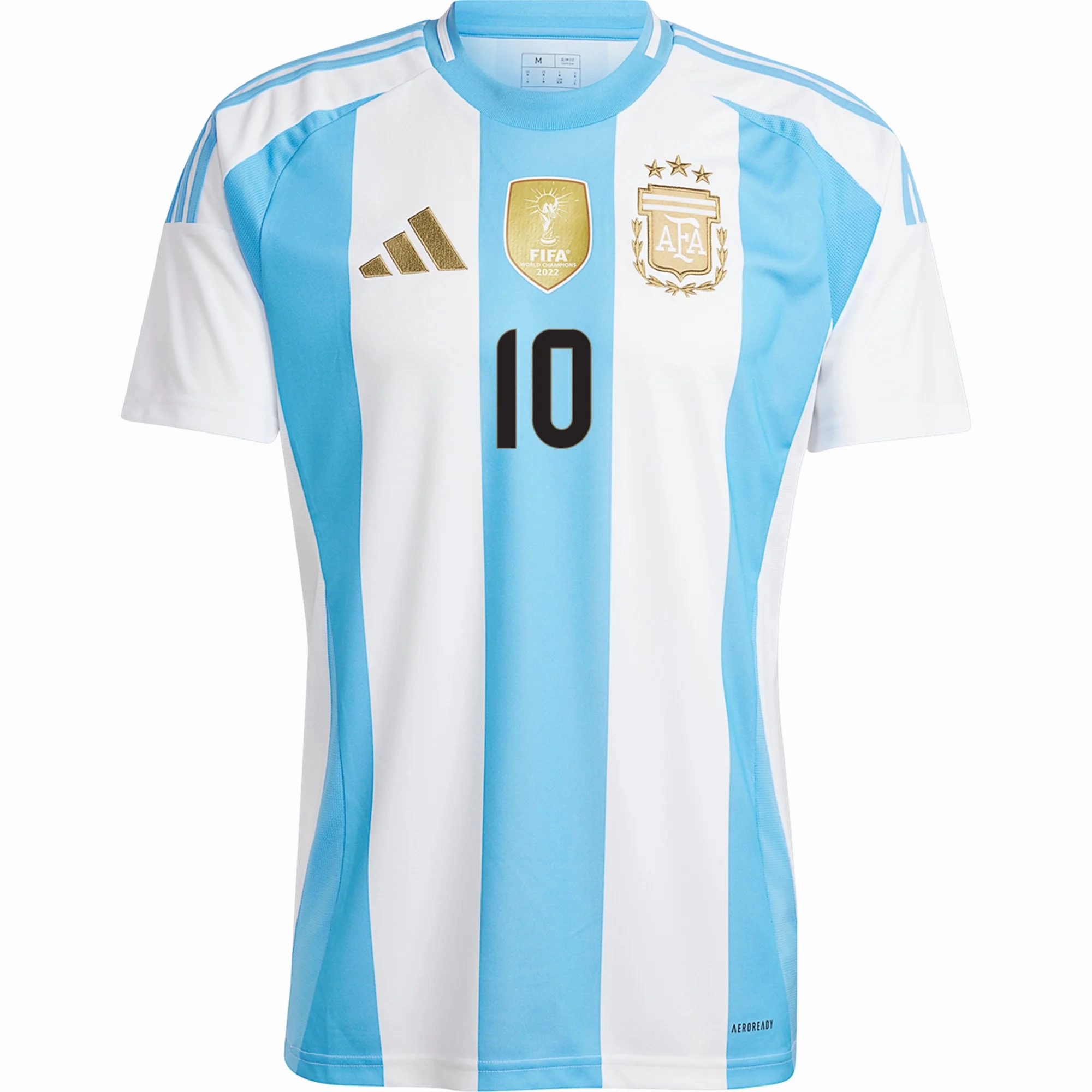 adidas Argentina Diego Maradona Home Jersey 24/25 (White/Blue Burst) Timeless Design