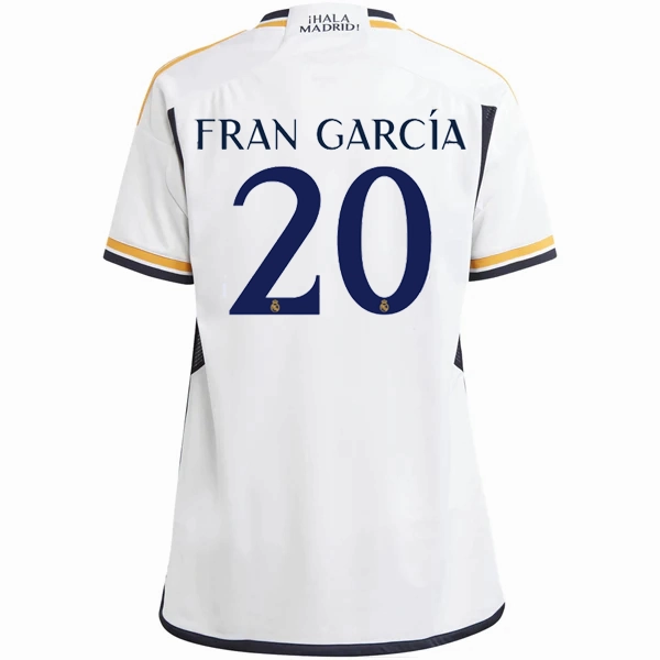 Muscle Friendly adidas Youth Real Madrid Fran Garcia Home Jersey 23/24 (White)