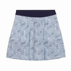 Flatlock Seam Technology Heat Transfer Logos Puma - Women's Pleated Microdot Skirt (625898 01)