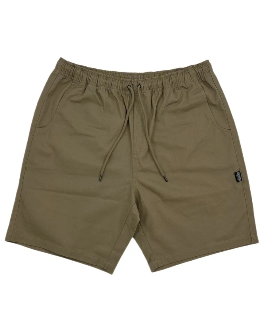 Thick Glow Overload Walking Shorts - Khaki