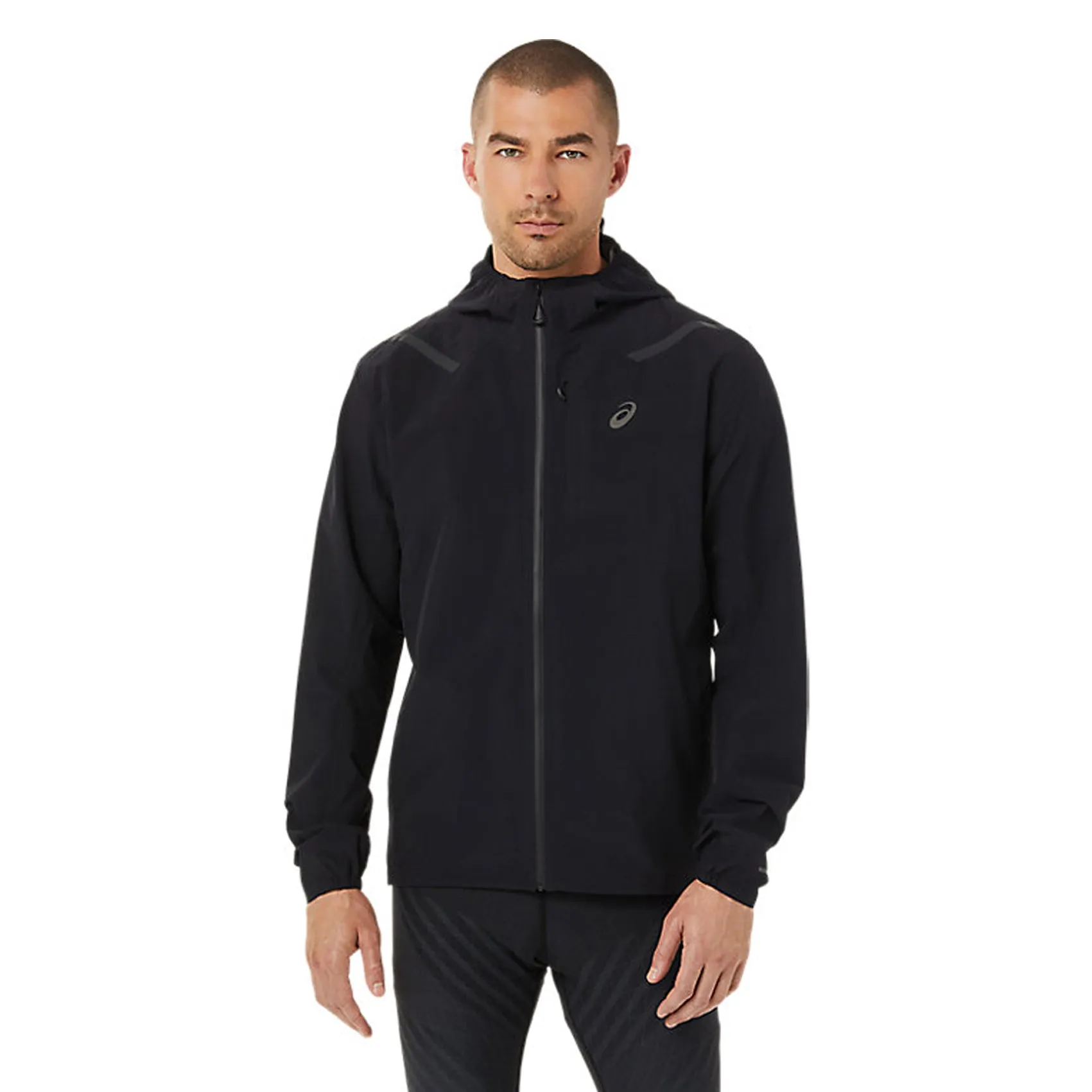 Mens ASICS Accelerate Waterproof 2.0 Jacket Mountain Cool