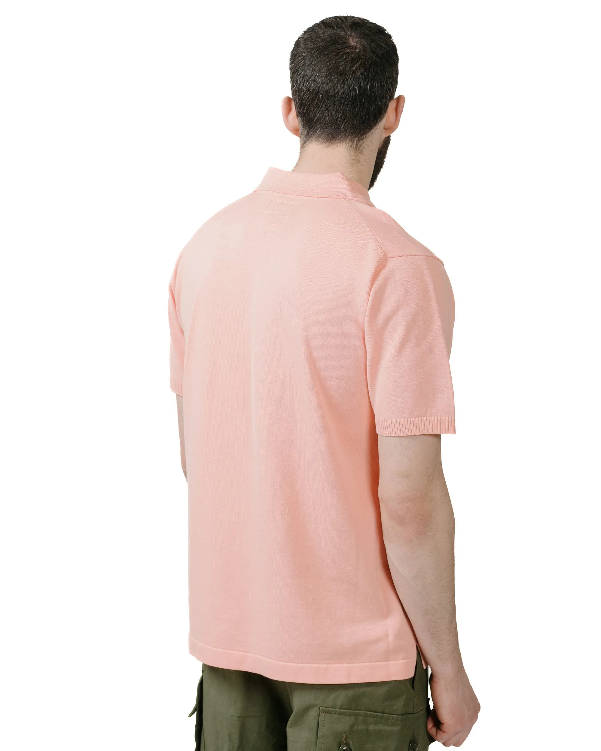 product stud toughness Oversized Design Beams Plus Knit Polo Solid 12G Pink