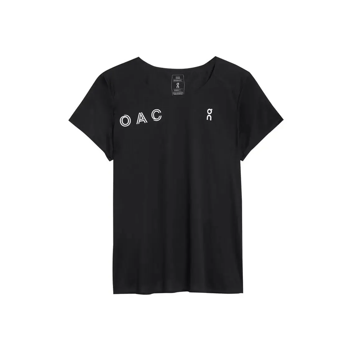 Womens On Running OAC Performance T - Black Park Day