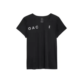 Womens On Running OAC Performance T - Black Park Day