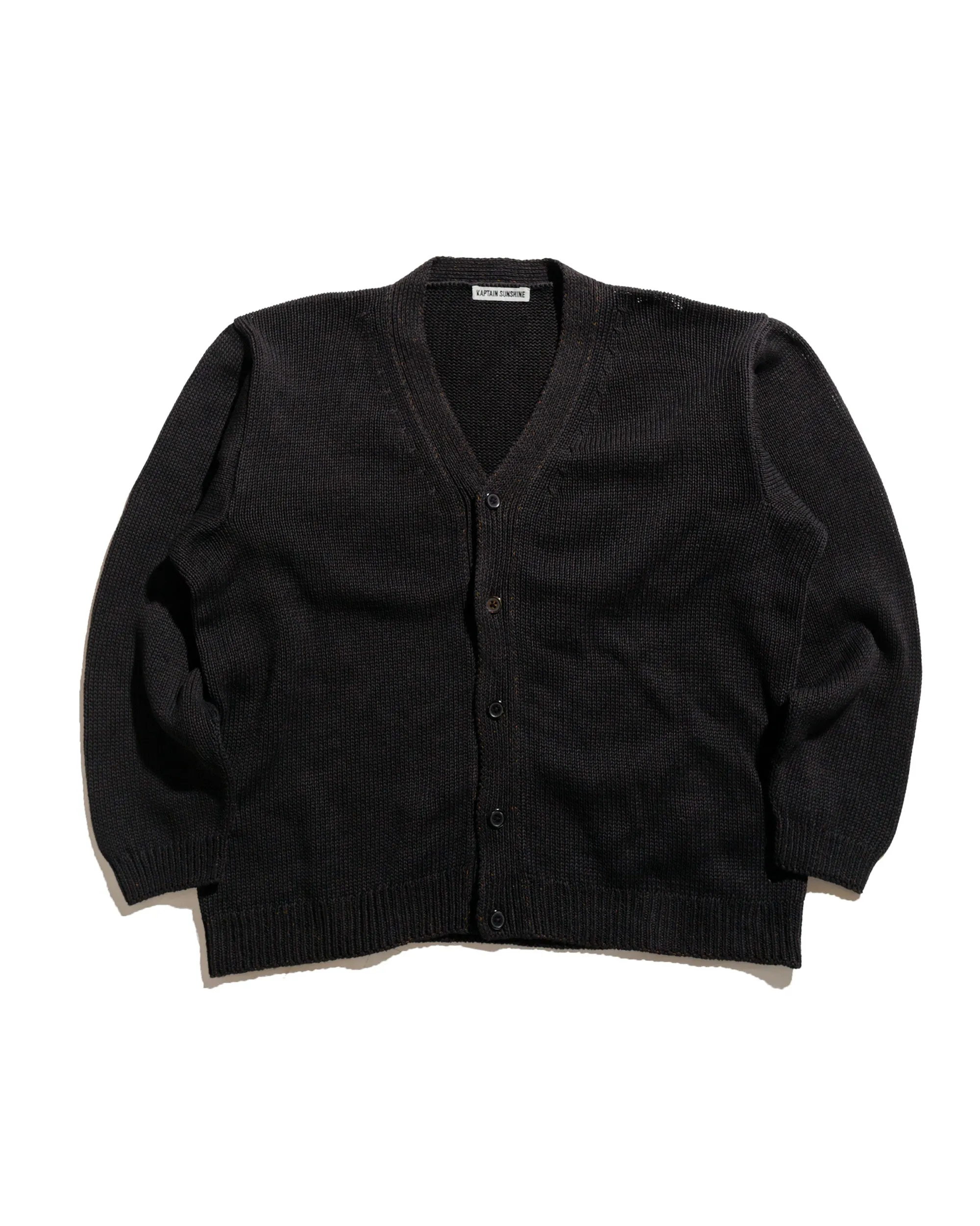 product generic practicality KAPTAIN SUNSHINE Cotton Washi Hand Frame Cardigan
